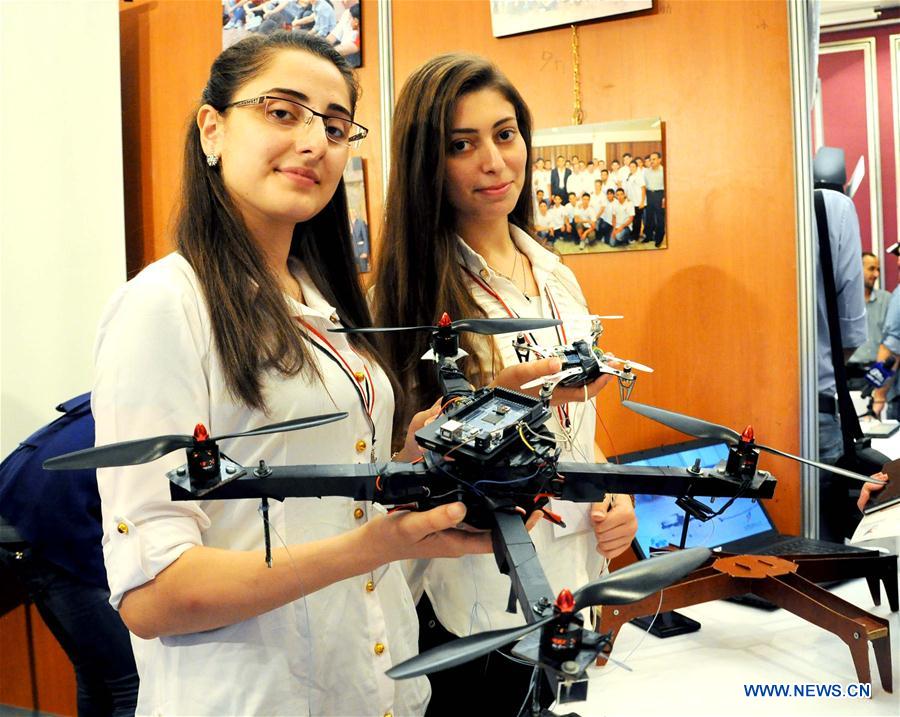 SYRIA-DAMASCUS-INVENTION-FAIR
