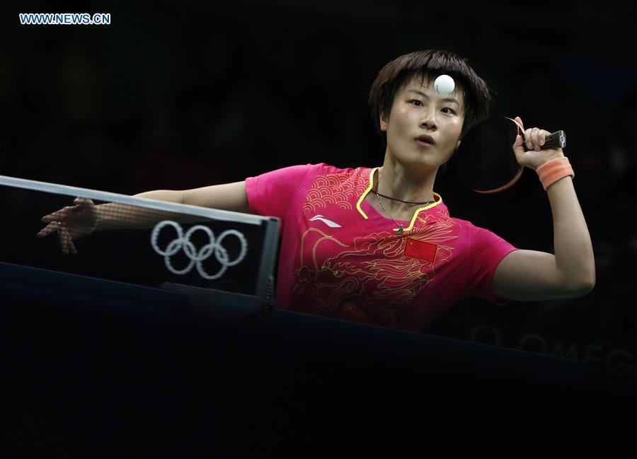 (SP)BRAZIL-RIO DE JANEIRO-OLYMPICS-TABLE TENNIS