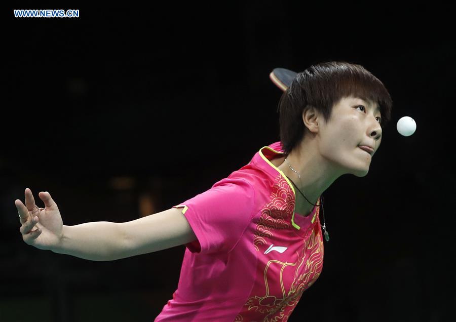 (SP)BRAZIL-RIO DE JANEIRO-OLYMPICS-TABLE TENNIS