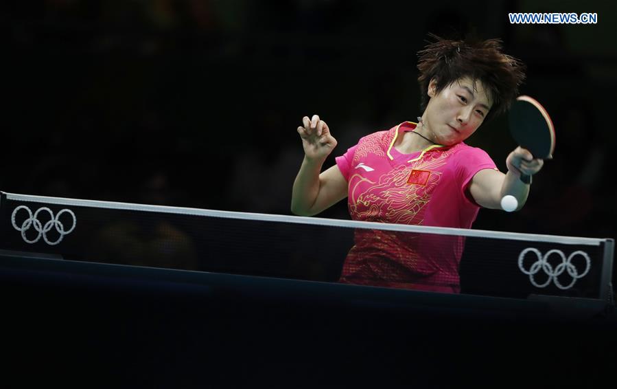 (SP)BRAZIL-RIO DE JANEIRO-OLYMPICS-TABLE TENNIS