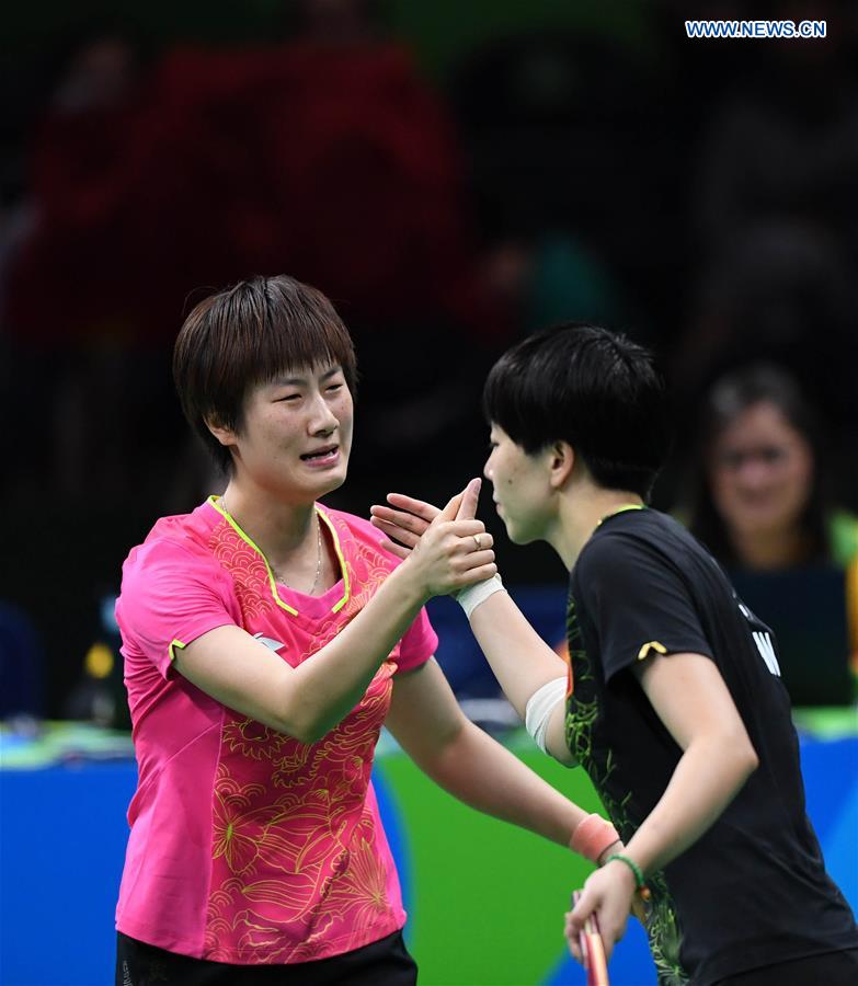 (SP)BRAZIL-RIO DE JANEIRO-OLYMPICS-TABLE TENNIS