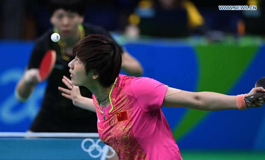 (SP)BRAZIL-RIO DE JANEIRO-OLYMPICS-TABLE TENNIS