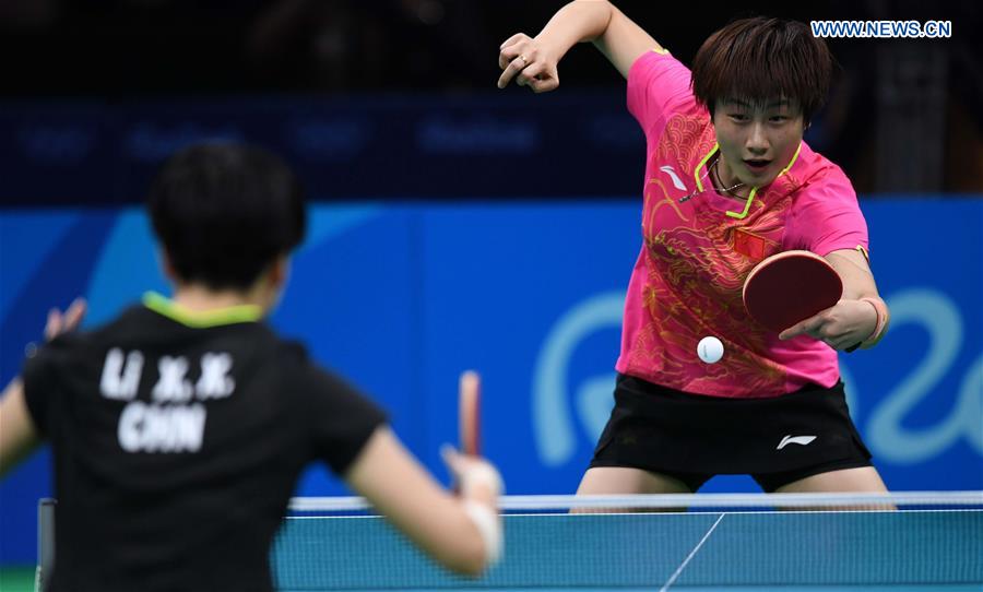 (SP)BRAZIL-RIO DE JANEIRO-OLYMPICS-TABLE TENNIS