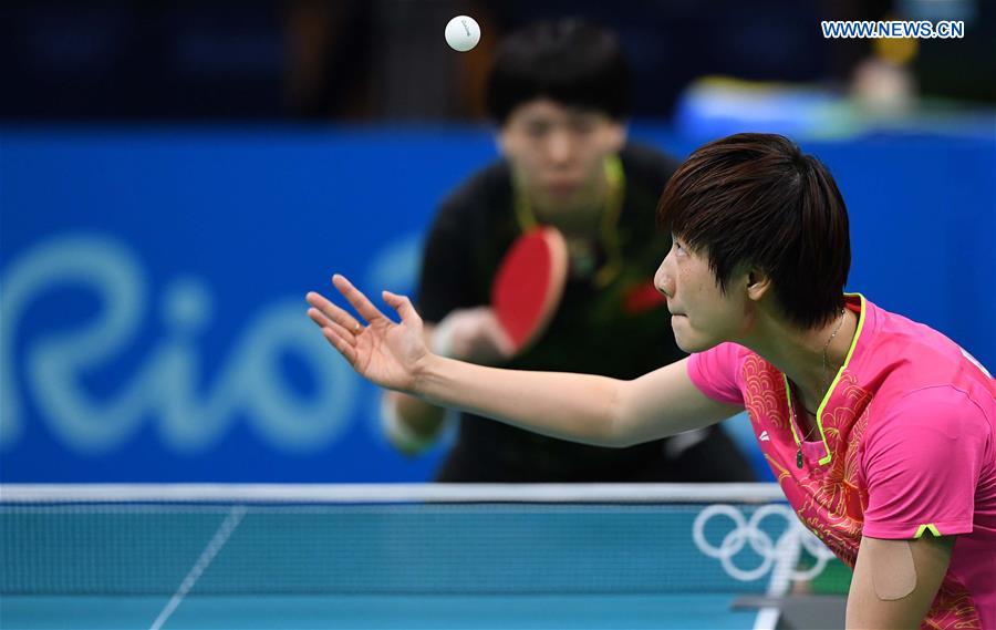 (SP)BRAZIL-RIO DE JANEIRO-OLYMPICS-TABLE TENNIS