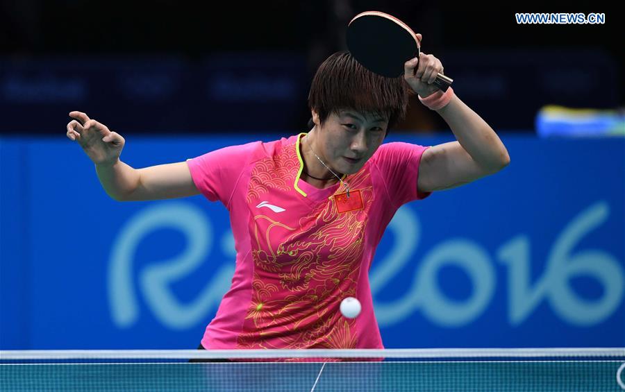 (SP)BRAZIL-RIO DE JANEIRO-OLYMPICS-TABLE TENNIS