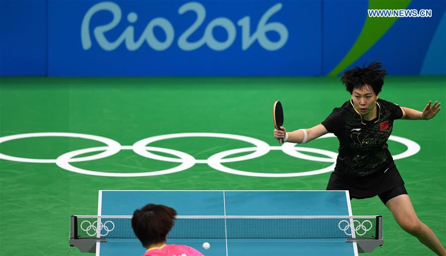 (SP)BRAZIL-RIO DE JANEIRO-OLYMPICS-TABLE TENNIS