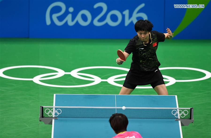 (SP)BRAZIL-RIO DE JANEIRO-OLYMPICS-TABLE TENNIS