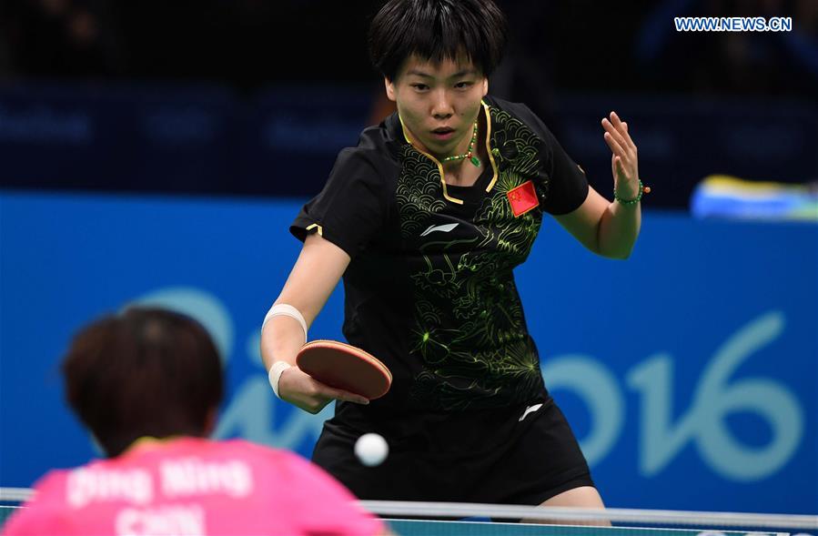 (SP)BRAZIL-RIO DE JANEIRO-OLYMPICS-TABLE TENNIS