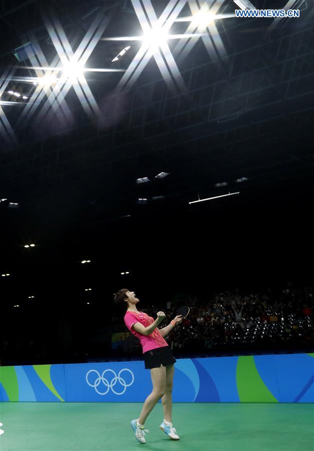 (SP)BRAZIL-RIO DE JANEIRO-OLYMPICS-TABLE TENNIS