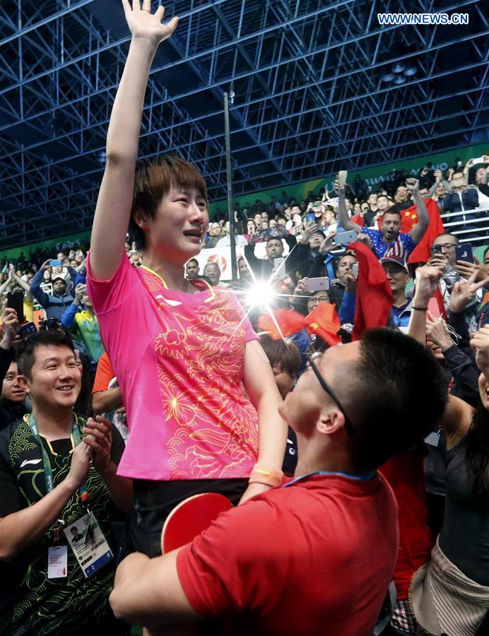 (SP)BRAZIL-RIO DE JANEIRO-OLYMPICS-TABLE TENNIS