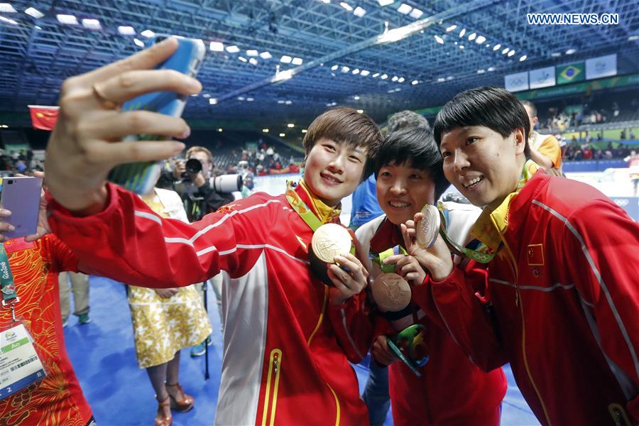 (SP)BRAZIL-RIO DE JANEIRO-OLYMPICS-TABLE TENNIS