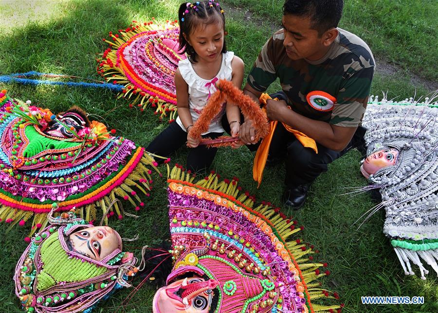 INDIA-KOLKATA-INDEPENDENCE DAY CELEBRATION-DRESS REHEARSAL