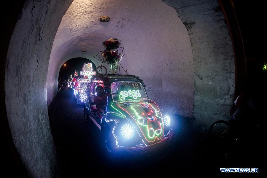 INDONESIA-YOGYAKARTA-INDEPENDENCE DAY-RICKSHAW
