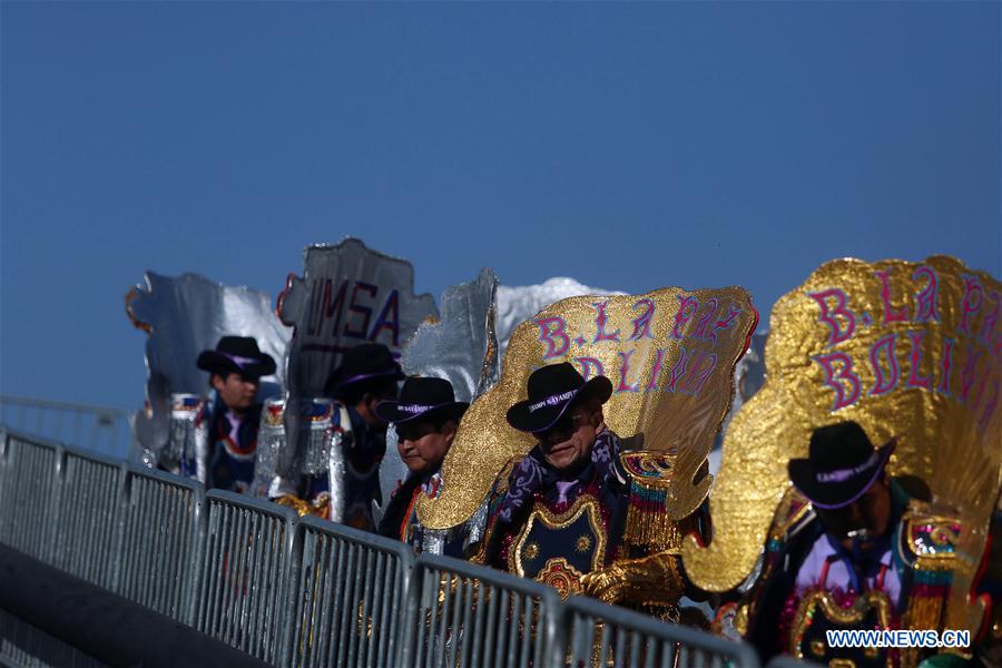 BRAZIL-SAO PAULO-BOLIVIA'S INDEPENDENCE-COMMEMORATION   