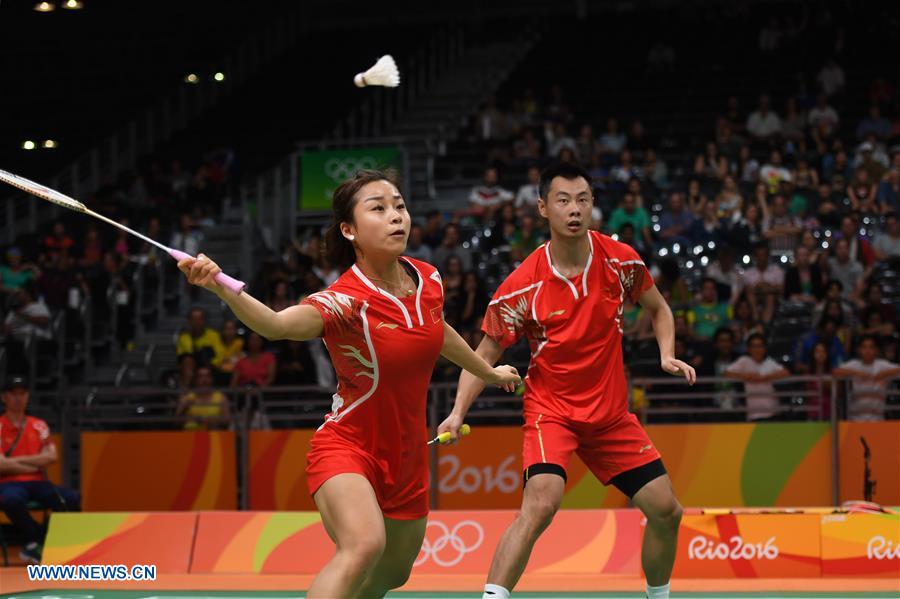 (SP)BRAZIL-RIO DE JANEIRO-OLYMPICS-BADMINTON