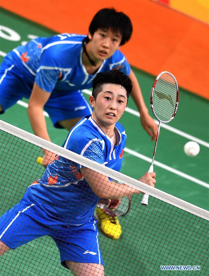 (SP)BRAZIL-RIO DE JANEIRO-OLYMPICS-BADMINTON