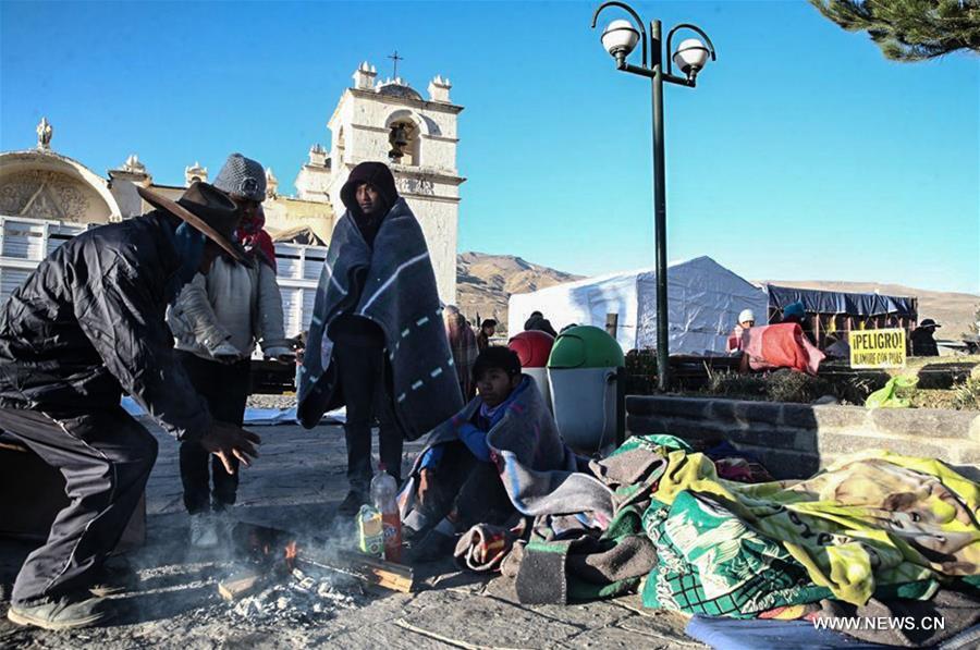 PERU-AREQUIPA-ENVIRONMENT-EARTHQUAKE