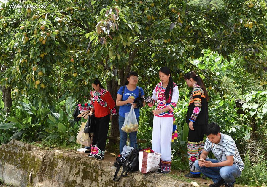 CHINA-YUNNAN-YI ETHNIC GROUP-VILLAGE (CN)