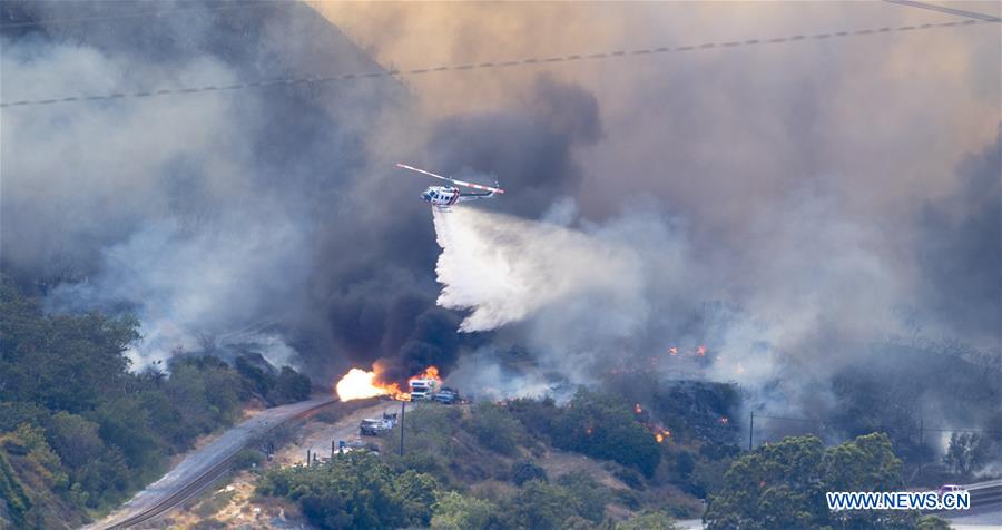 U.S.-SAN BERNARDINO-FIRE