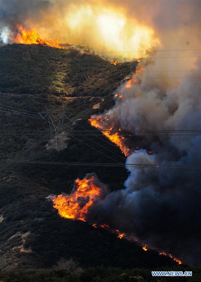 U.S.-SAN BERNARDINO-FIRE