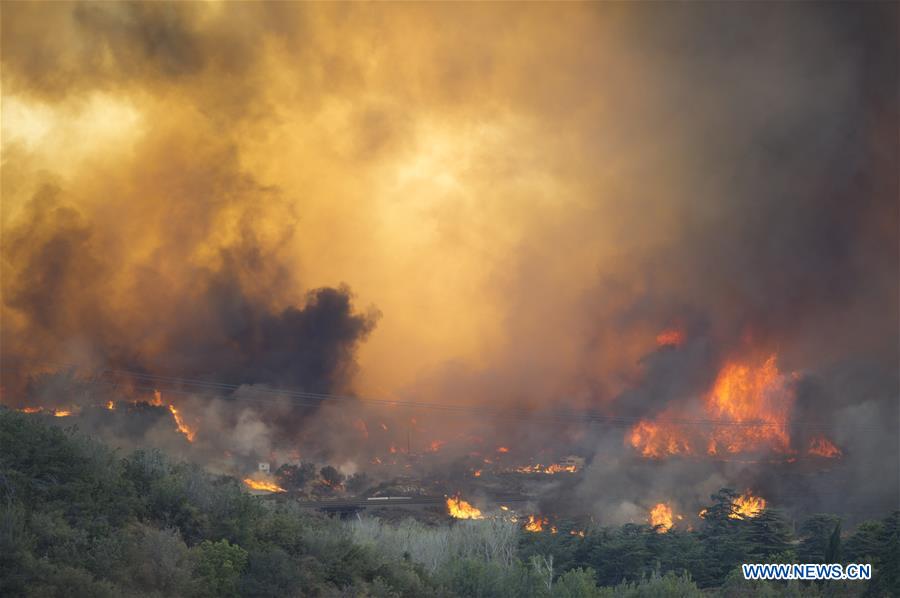 U.S.-SAN BERNARDINO-FIRE