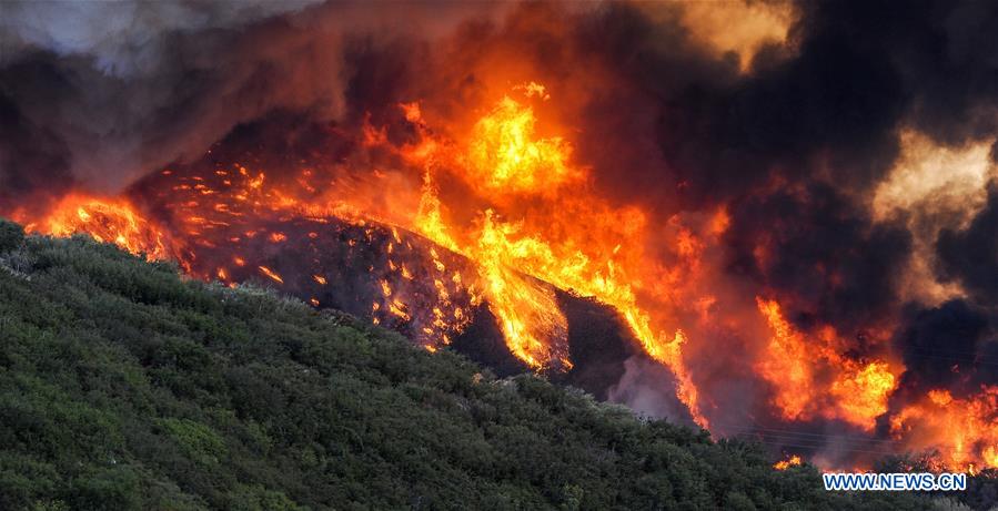 U.S.-SAN BERNARDINO-FIRE