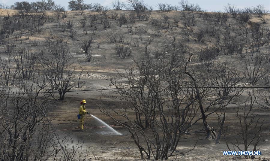 U.S.-SAN BERNARDINO-FIRE