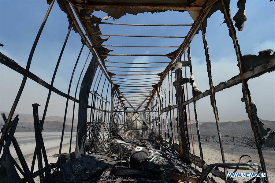 U.S.-SAN BERNARDINO-FIRE