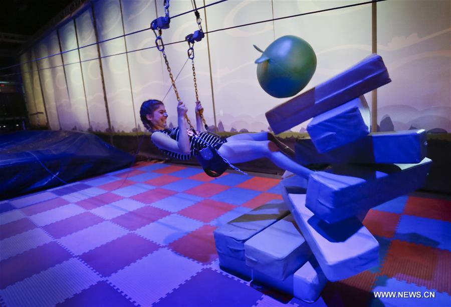 CANADA-VANCOUVER-ANGRY BIRDS-EXHIBITION