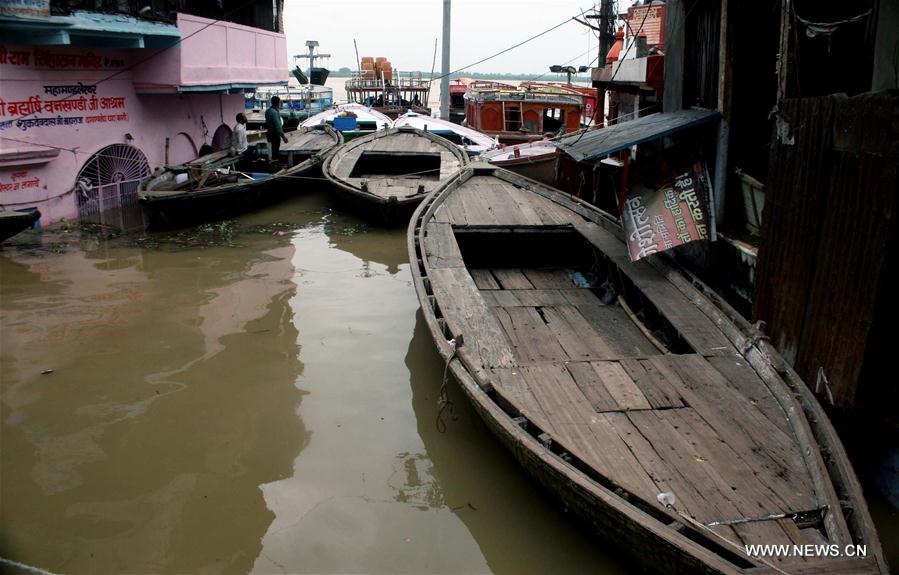INDIA-VARANASI-FLOOD