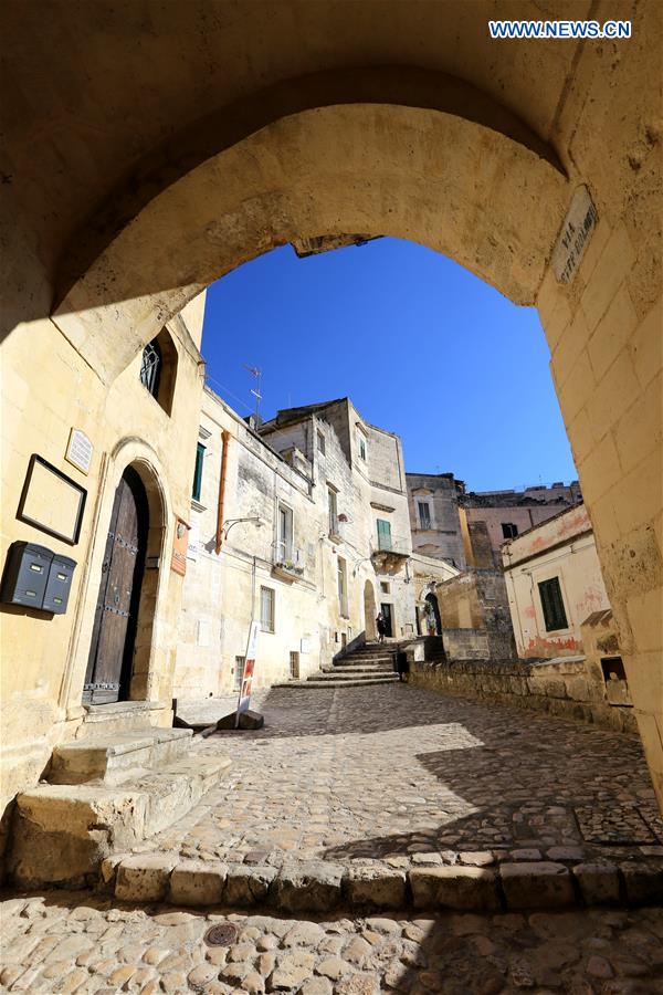 ITALY-MATERA-WORLD HERITAGE