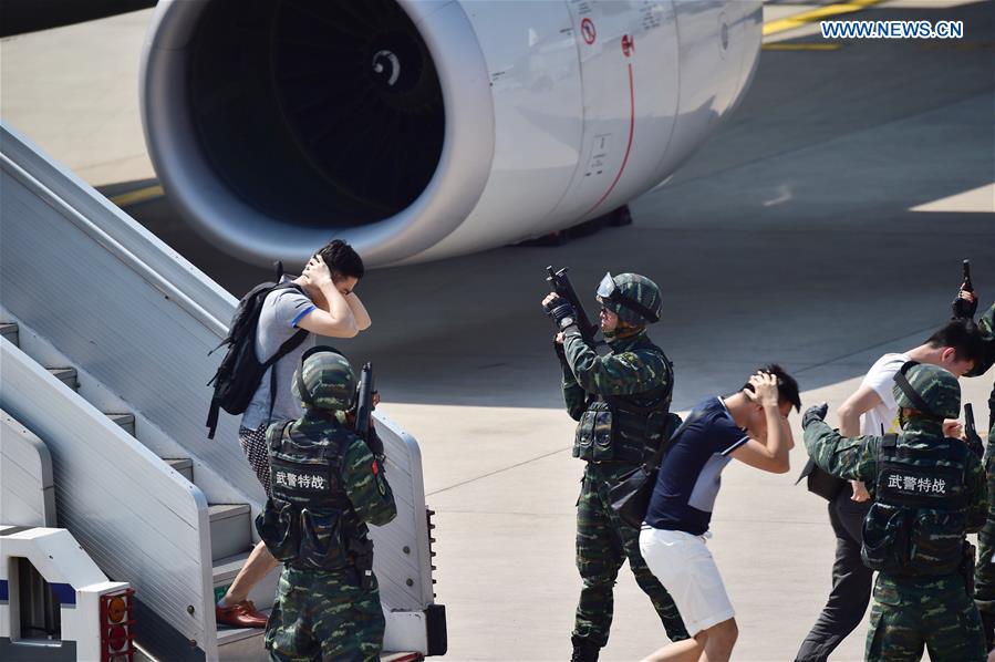 CHINA-CHONGQING-ANTI-TERROR DRILL (CN)