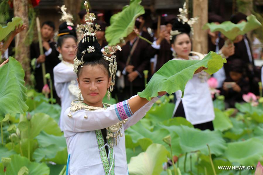 The festival was celebrated on Saturday to display ethnic culture and promote local tourism.
