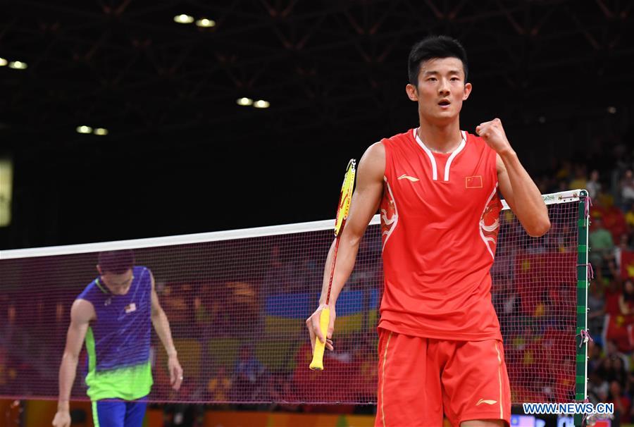 (SP)BRAZIL-RIO DE JANEIRO-OLYMPICS-BADMINTON-MEN'S SINGLES-FINAL