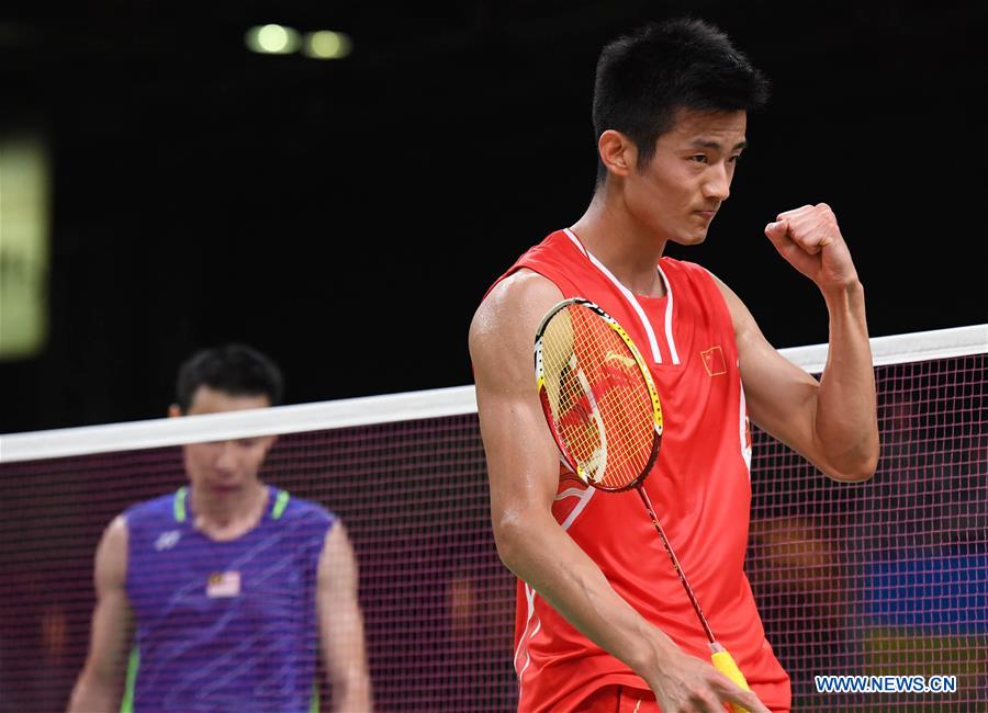 (SP)BRAZIL-RIO DE JANEIRO-OLYMPICS-BADMINTON-MEN'S SINGLES-FINAL