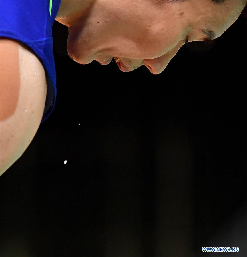 (SP)BRAZIL-RIO DE JANEIRO-OLYMPICS-BADMINTON-MEN'S SINGLES-FINAL