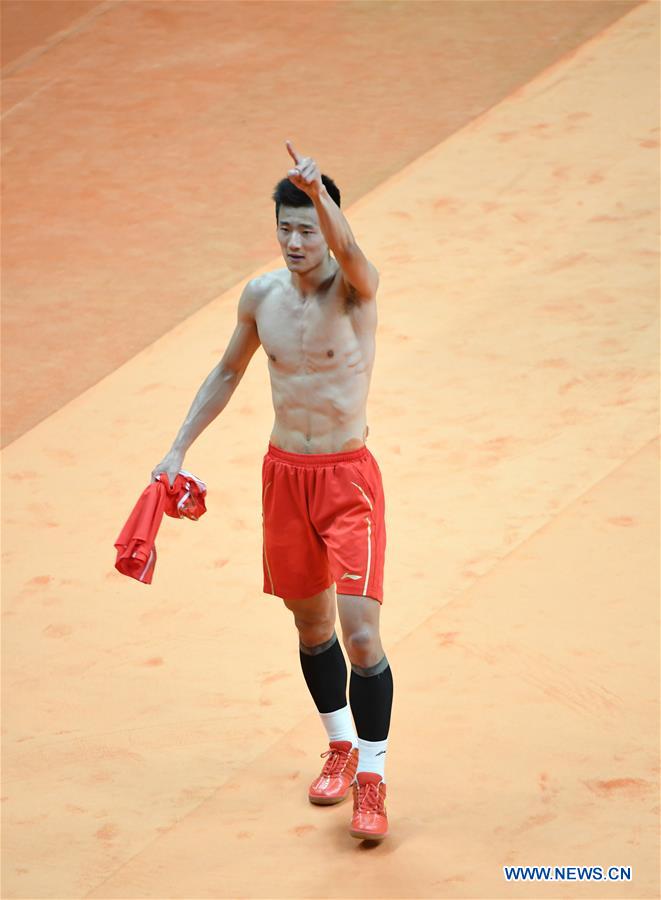 (SP)BRAZIL-RIO DE JANEIRO-OLYMPICS-BADMINTON-MEN'S SINGLES-FINAL