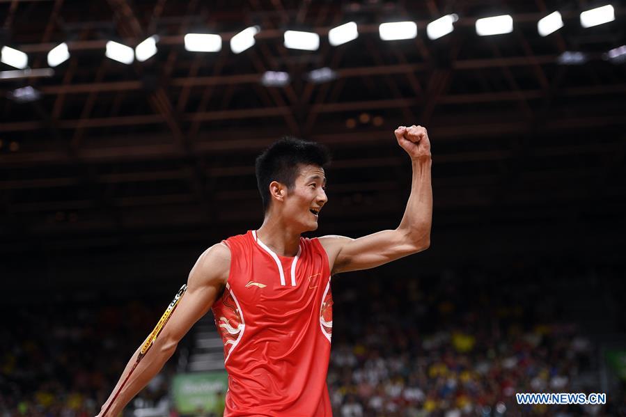 (SP)BRAZIL-RIO DE JANEIRO-OLYMPICS-BADMINTON-MEN'S SINGLES-FINAL