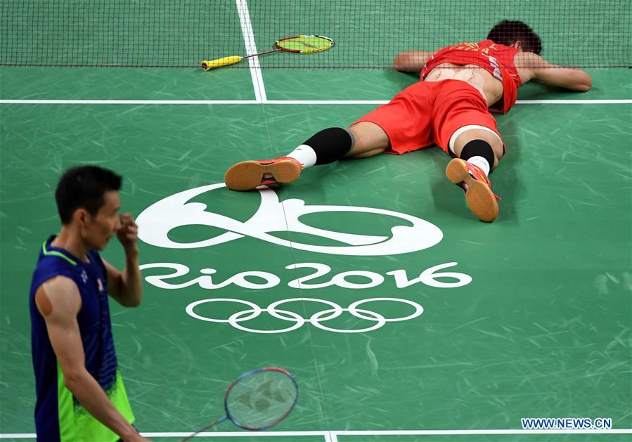 (SP)BRAZIL-RIO DE JANEIRO-OLYMPICS-BADMINTON-MEN'S SINGLES-FINAL