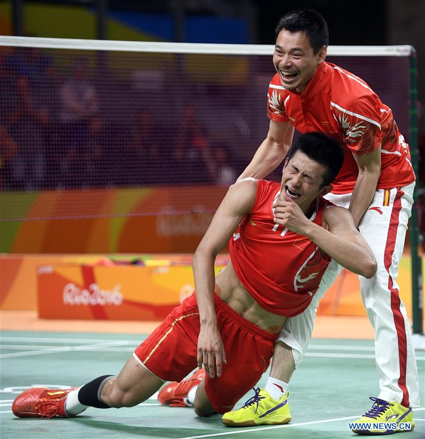 (SP)BRAZIL-RIO DE JANEIRO-OLYMPICS-BADMINTON-MEN'S SINGLES-FINAL