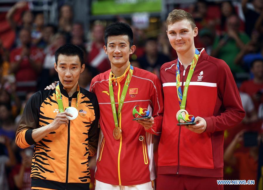 (SP)BRAZIL-RIO DE JANEIRO-OLYMPICS-BADMINTON-MEN'S SINGLES-FINAL