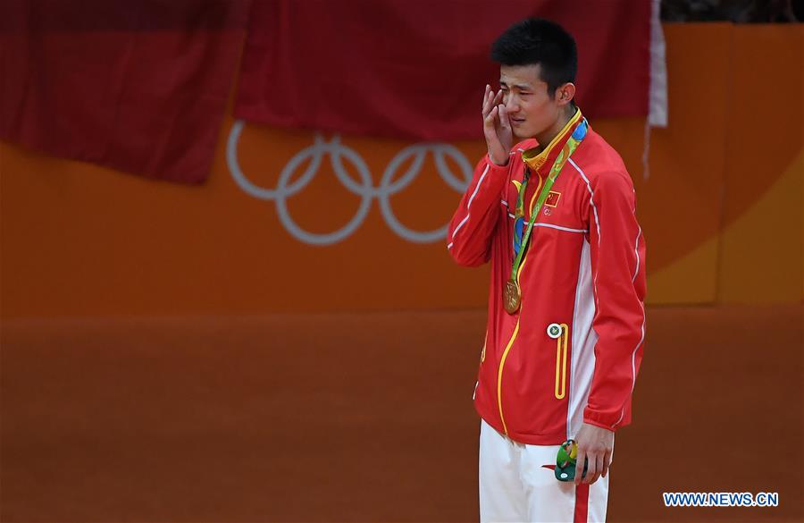 (SP)BRAZIL-RIO DE JANEIRO-OLYMPICS-BADMINTON-MEN'S SINGLES-FINAL