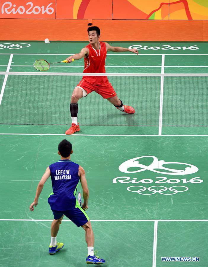 (SP)BRAZIL-RIO DE JANEIRO-OLYMPICS-BADMINTON-MEN'S SINGLES-FINAL