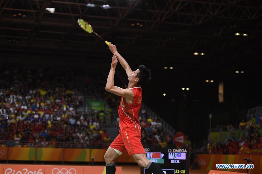 (SP)BRAZIL-RIO DE JANEIRO-OLYMPICS-BADMINTON-MEN'S SINGLES-FINAL