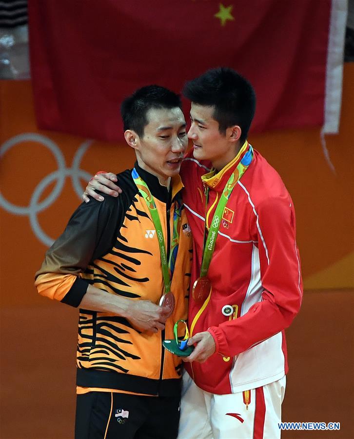 (SP)BRAZIL-RIO DE JANEIRO-OLYMPICS-BADMINTON-MEN'S SINGLES-FINAL