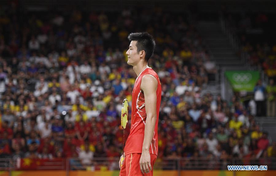 (SP)BRAZIL-RIO DE JANEIRO-OLYMPICS-BADMINTON-MEN'S SINGLES-FINAL