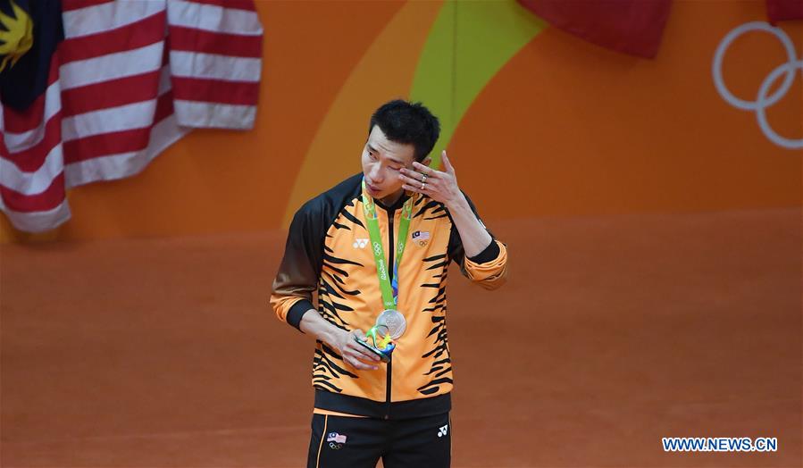 (SP)BRAZIL-RIO DE JANEIRO-OLYMPICS-BADMINTON-MEN'S SINGLES-FINAL