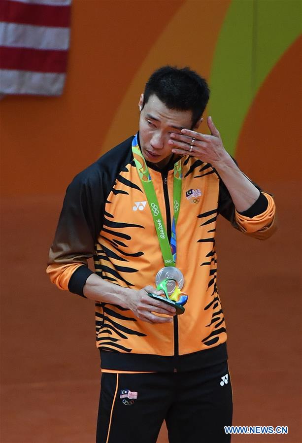 (SP)BRAZIL-RIO DE JANEIRO-OLYMPICS-BADMINTON-MEN'S SINGLES-FINAL