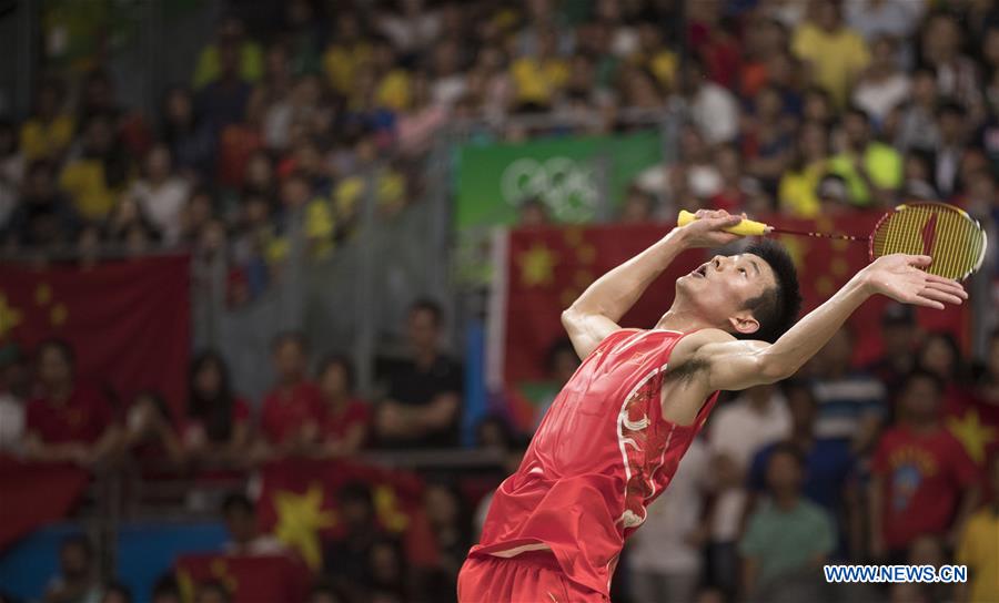 (SP)BRAZIL-RIO DE JANEIRO-OLYMPICS-BADMINTON-MEN'S SINGLES-FINAL