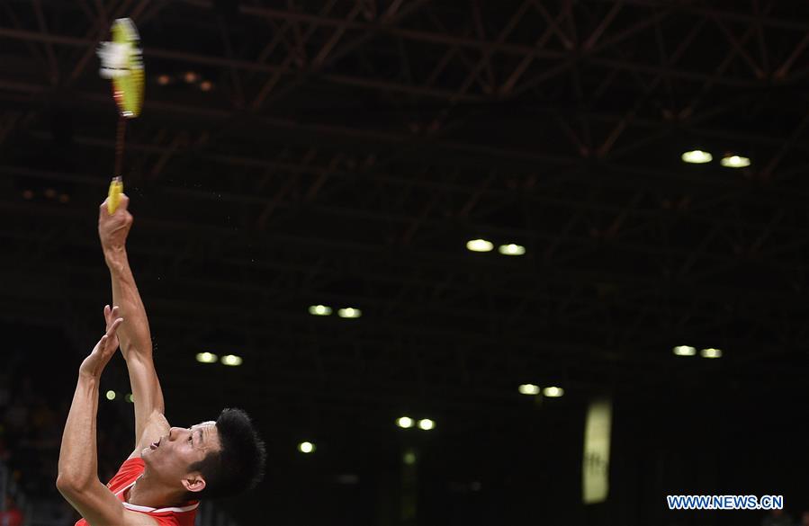 (SP)BRAZIL-RIO DE JANEIRO-OLYMPICS-BADMINTON-MEN'S SINGLES-FINAL